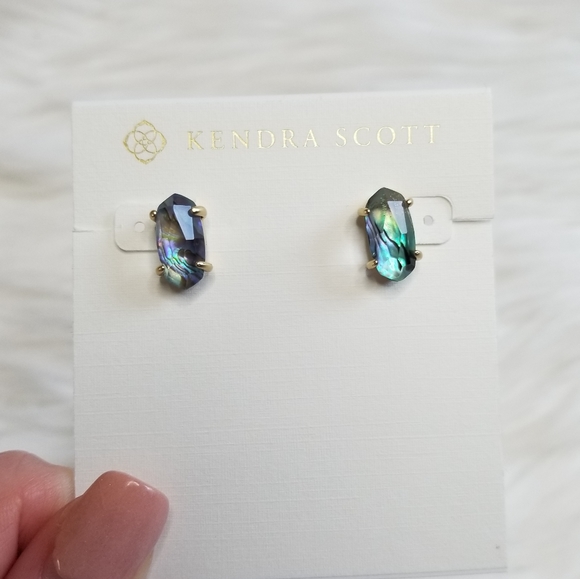 Kendra Scott Jewelry - Kendra Scott Betty Stud Abalone Shell Stud Earring